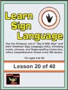Learn Sign Language